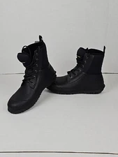 TIDEWE Rubber Boots for Men Lace Up with 5.5 mm Neoprene, Waterproof Sz 8