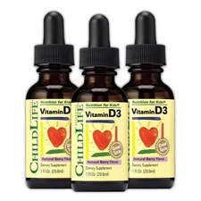 CHILDLIFE ESSENTIALS Vitamin D3 Drops for Kids Children  Toddlers - Liquid V...