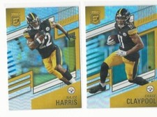 2022 Donruss Elite PITTSBURGH STEELERS Base Team Lot Claypool Harris (2)
