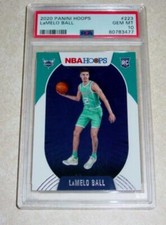 2020-21 Panini NBA Hoops #223 : LaMelo Ball RC PSA 10 GEM MINT - INVESTMENT CARD