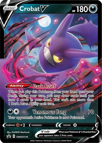 Crobat V SWSH110 SWSH: Sword & Shield Promo Cards