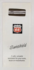 Vintage Phillips 66 Promotional Sunshield - Removable Window SunScreen Cling