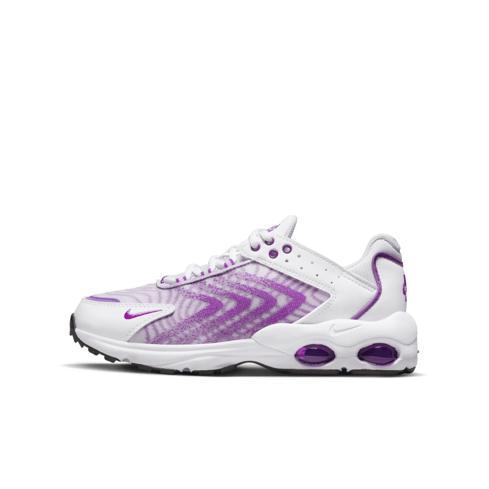 Кроссовки для больших детей Nike Air Max TW Белые/Ярко-фиолетовые (DQ0296 101)