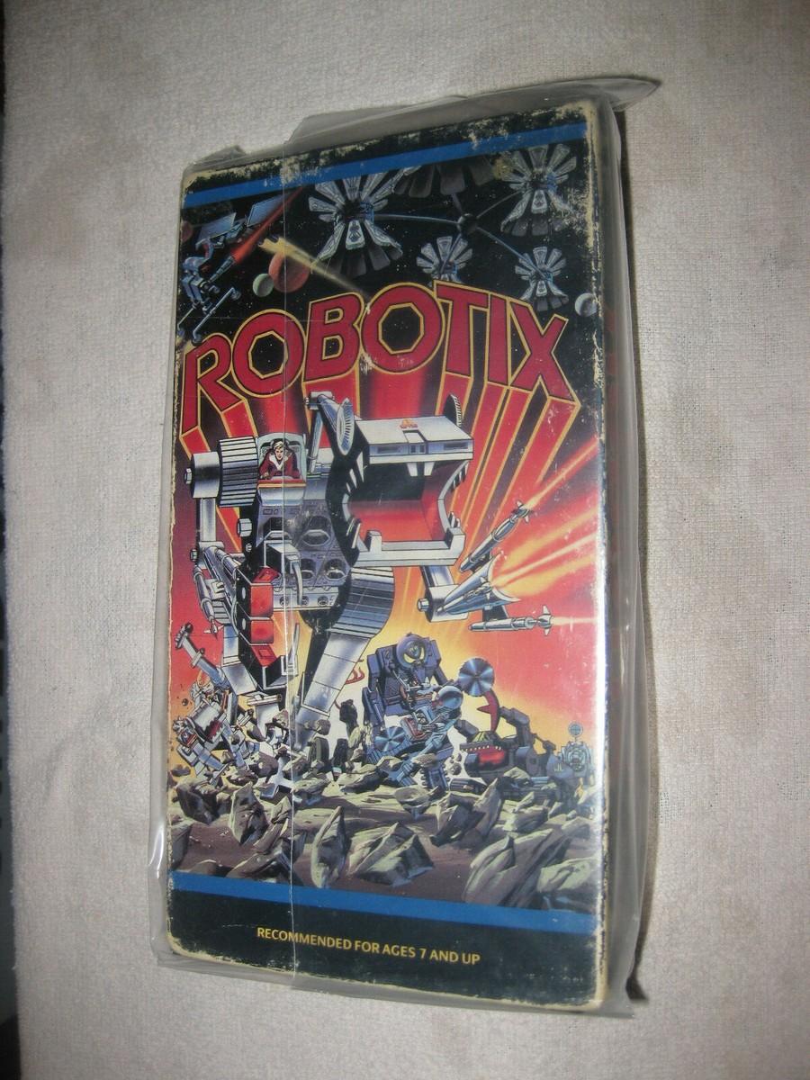 Robotix VHS Animated Vestron Video NTSC good shape rare