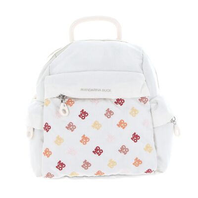 MANDARINA DUCK MD20 Blossom Backpack Rucksack Rucksack Optical White creme Neu