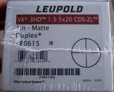 Leupold VX 3HD 1.5-5x20mm Rifle Scope CDS-ZL 180615