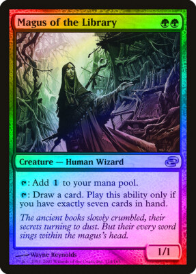 Magus of the Library FOIL Planar Chaos PLD Green Rare MAGIC MTG CARD  ABUGames | eBay