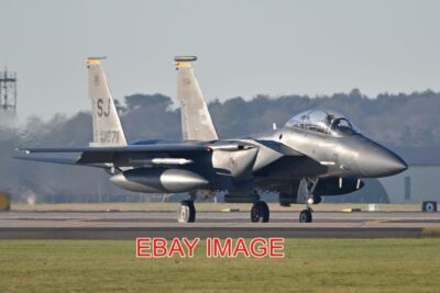 PHOTO  AEROPLANE MCDONNELL DOUGLAS F-15E-45-MC STRIKE EAGLE 88-1671 / SJ  C/N 10