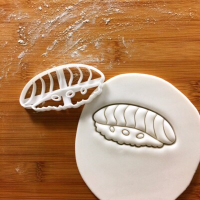 Salmon Sushi Cookie Cutter - Japanese chef oishi Japan Cuisine party sashimi