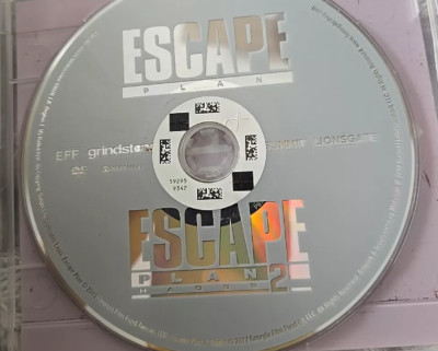 Escape Plan & Escape Plan 2 (DVD) - - - - **DISC ONLY**