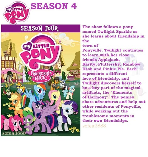 My Little Pony: Friendship Is Magic Season 4,5,6,7,8,9 DVD ~ All Region English - Picture 3 of 10