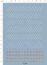 Kit modellino linea misuratore acqua nave ALVARO DE BAZAN scala 1/350 decalcomania scivolo acqua