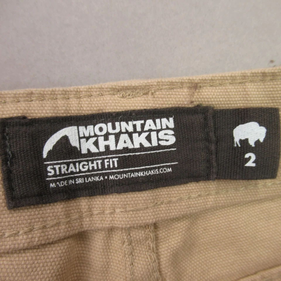Mountain Khakis Jeans Womens 2 Regular Straight Leg Casual Chino Classic - Image 3 of 4