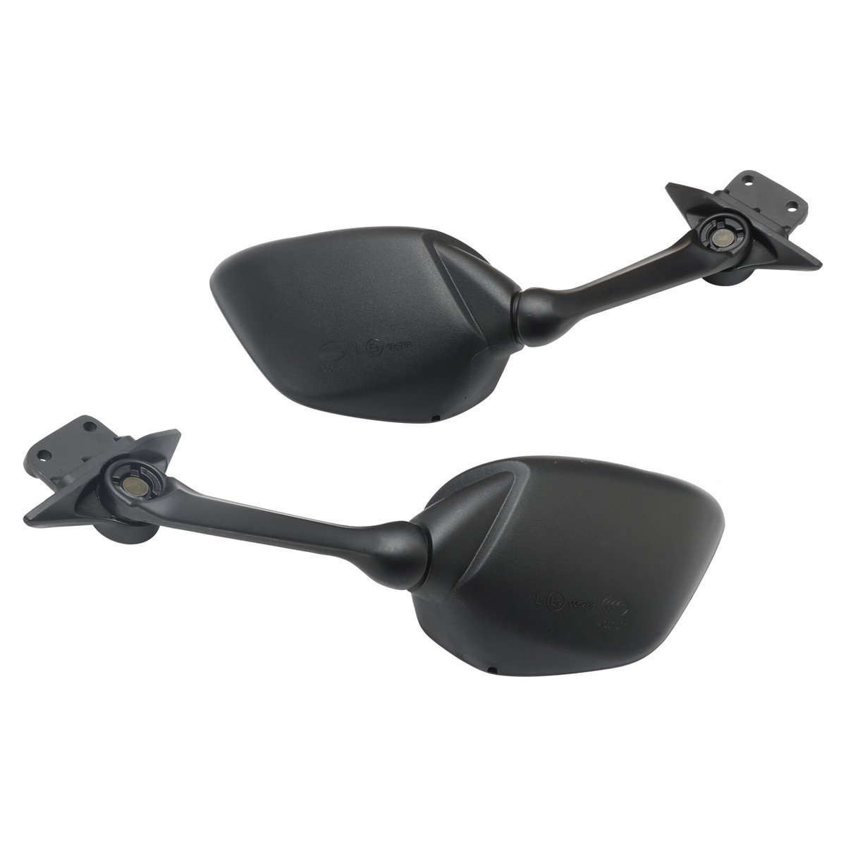 まっつ BLACK PAIR MIRRORS FOR YAMAHA TMAX T-MAX 530 2017-19 BC3