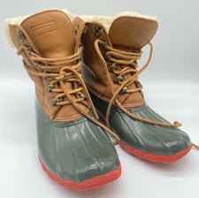 Women's Sperry For J. Crew Duck Boots Size 7
