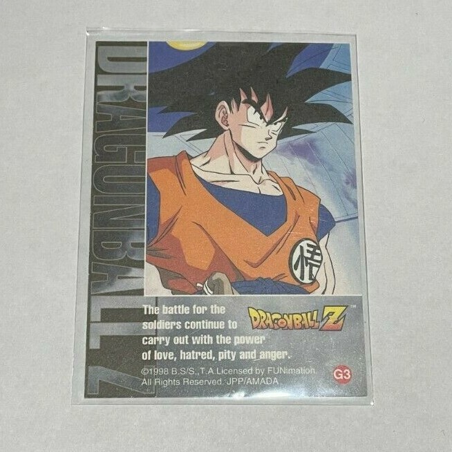 Dragon Ball Z 1998 Trading Cards Series 2 GOLD Chase Cards 1