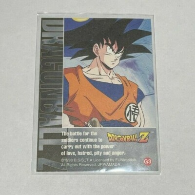 Dragon Ball Z 1998 Trading Cards Series 2 GOLD Chase Cards 1-10 | eBay
