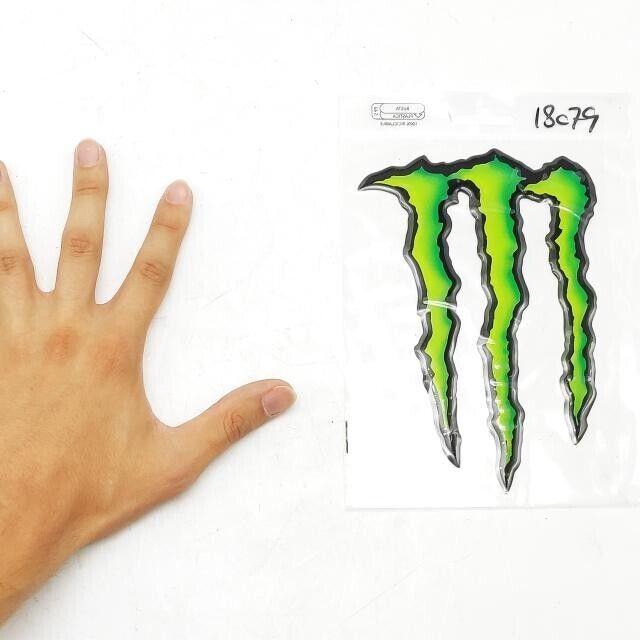 Emblem Aufkleber „Monster Energy“ Motorrad, Höhe 16.5 CM