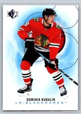 Dominik Kubalik 2020-21 SP Blue Parallel HOCKEY #75 Chicago Blackhawks
