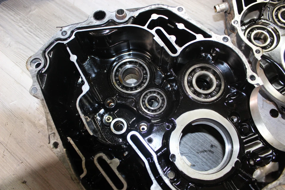 Yamaha Tw200 Trailway 2005 motor izquierdo derecho cárter cárter cárter bloque Foto 3 de 4