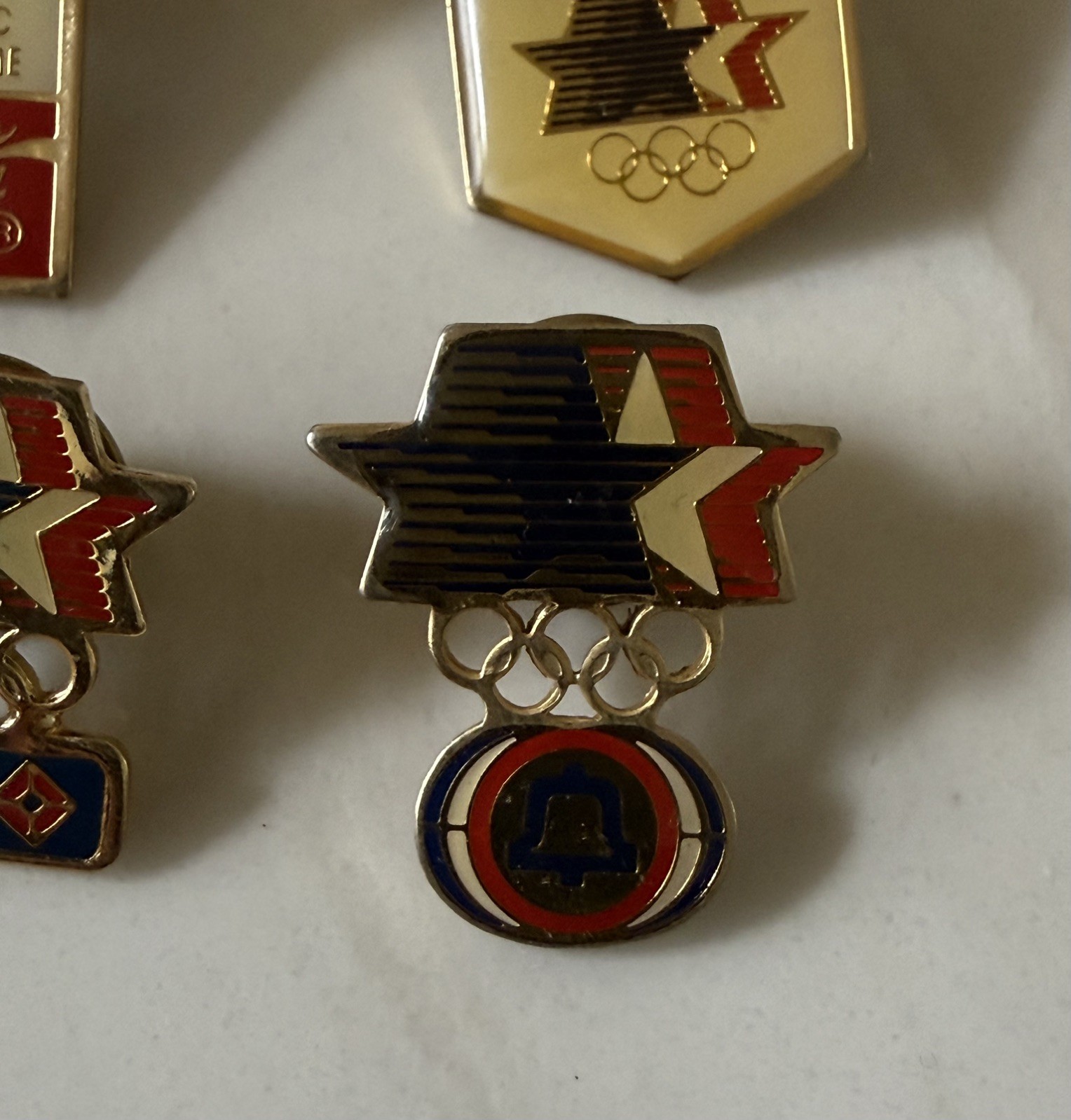 Sponsor Member Pin Set of 30 Olympic Corporate Sponsor Lapel Pins From Various Games ...