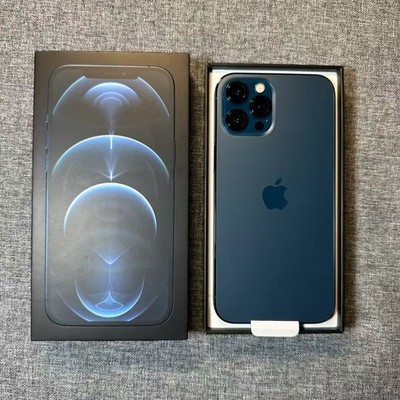 【SEALED IN NEW BOX】Apple iPhone 12 Pro Max 512-128GB Factory Unlocked Smartphone