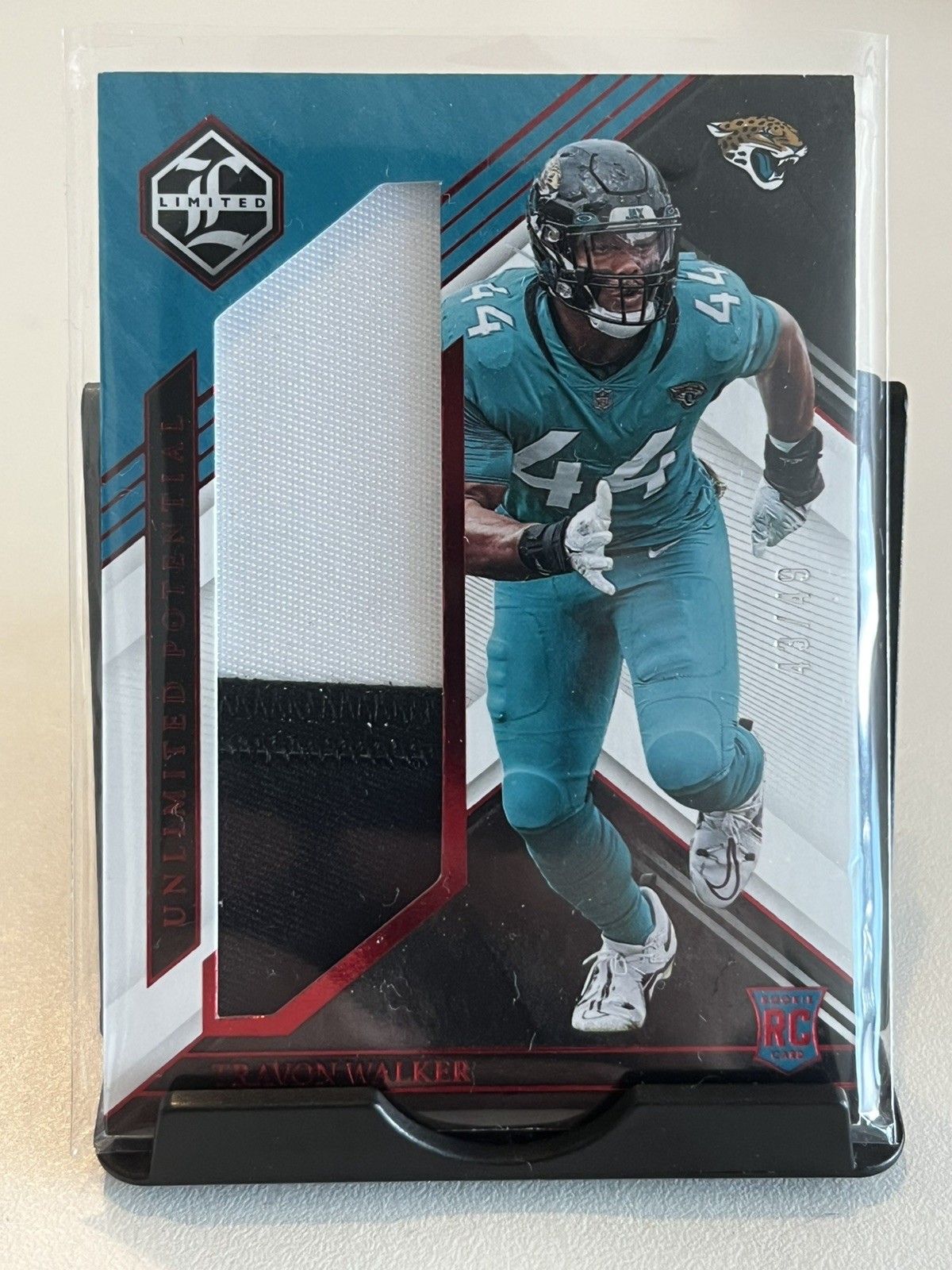 2022 Panini Limited Unlimited Potential Travon Walker #LP-TWA /49 Rc Patch