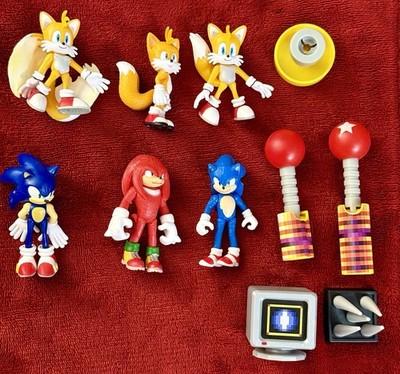 Sonic The Hedgehog Jakks Pacific Lot of 6 Figures With Accessories