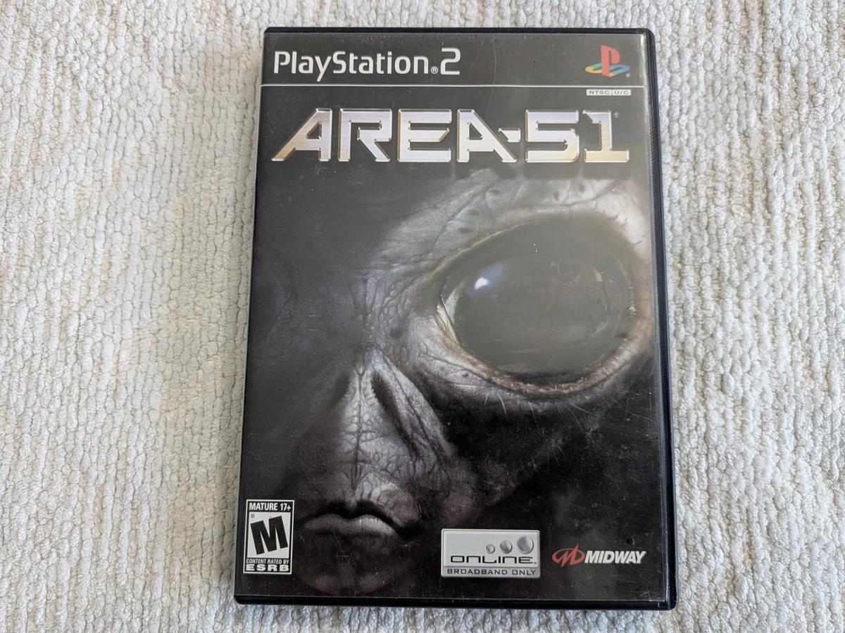 Sony PlayStation 2 NTSC-U/C US/CA Video Games) Area 51 for sale | eBay