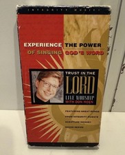 Trust In The Lord...Live Worship with Don Moen VHS