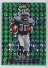 2024 Panini Mosaic Green Mosaic Prizm Brian Mitchell #227 14jd