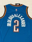 Shai Gilgeous-Alexander Signed Oklahoma City Thunder NBA Basketball Jersey COA