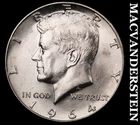 1964-D Silver Kennedy Half Dollar - Choice Gem Brilliant Unc  Lustrous  #K1808