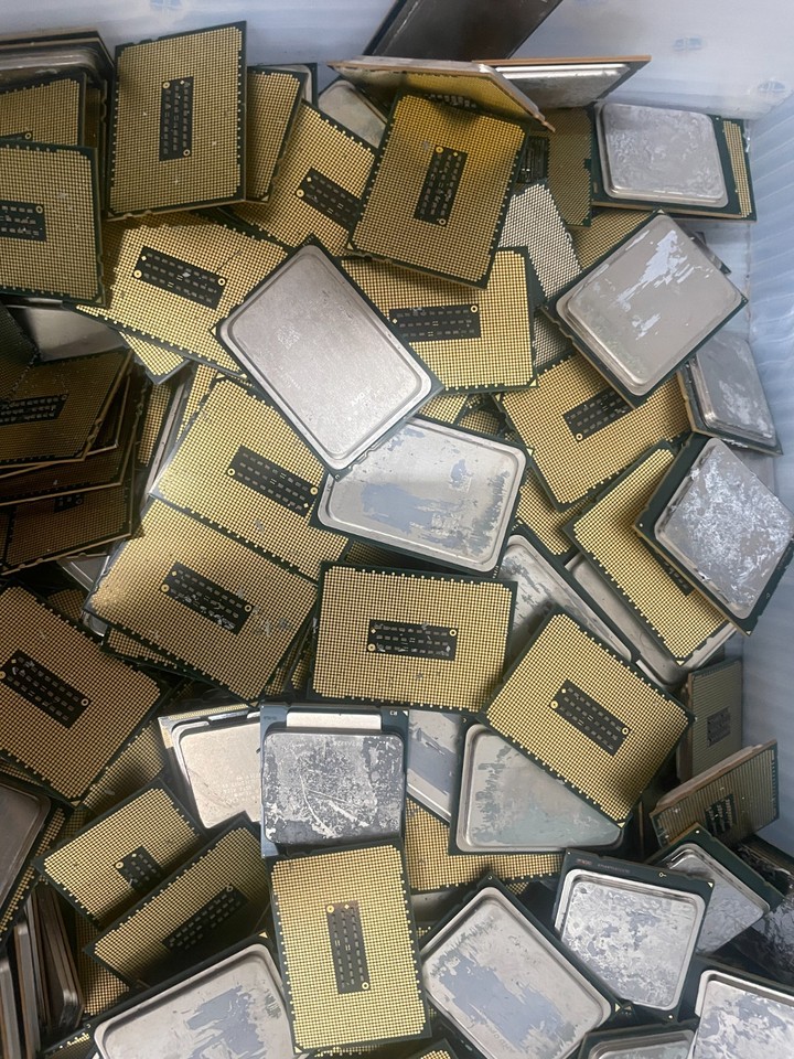 40LBs of Processor Scrap - Pinless - AMD OPTERON - Gold Recovery | eBay