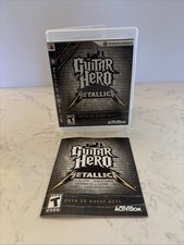 Guitar Hero: Metallica | Sony PlayStation 3 PS3 2009 | Complete With Manual CIB