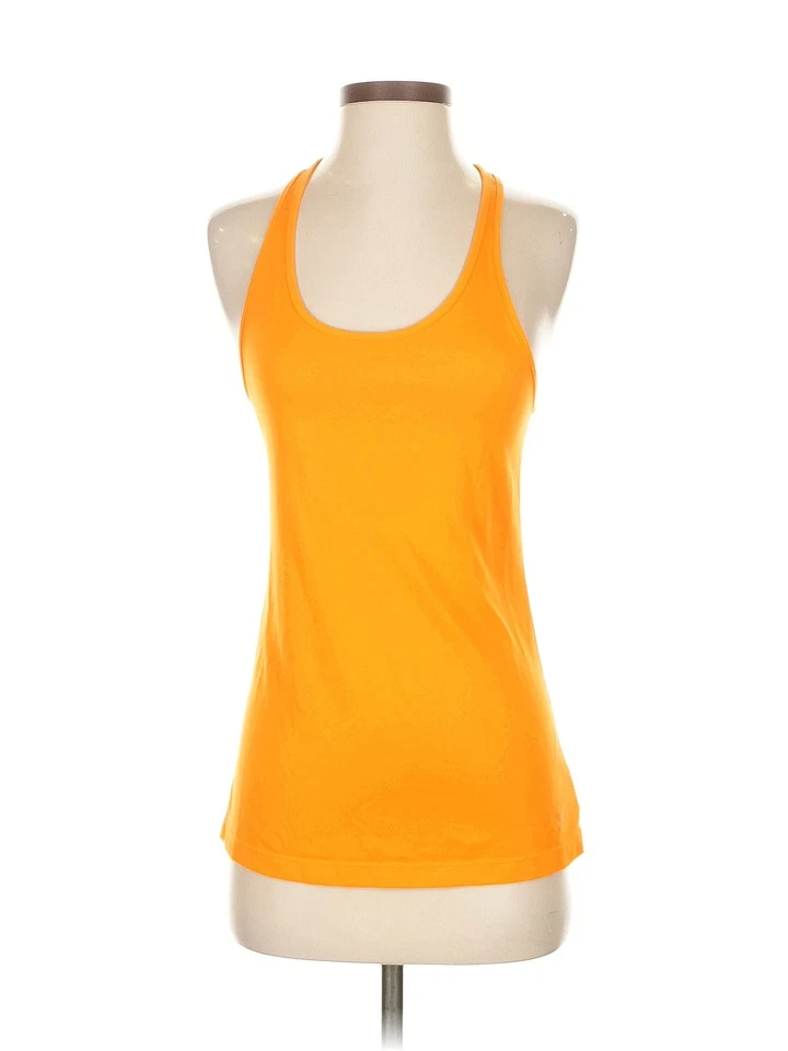 Camiseta sin mangas Nike naranja para mujer S