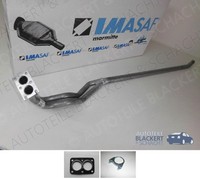 Imasaf Auspuff Hosenrohr+Anbauteile für Opel Manta A+Ascona A 1.2+1.2 S 72-75