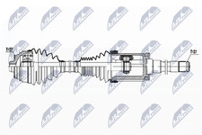 NTY Antriebswelle NPW-BM-180 f�r BMW 7er G11 G12 5er G30 F90 8er G15 F92 G14 F91