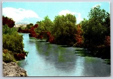 Vtg Postcard River Jordan View