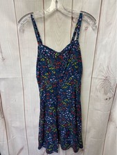 Old Navy Women's Size S Navy Floral Dress