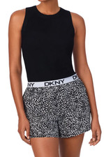 NEW DKNY Women s 2 Piece Soft Cozy Tank  Short Set Size Medium