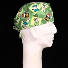 Beetle Bailey fabric Theme Scrub Hat