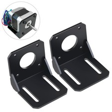 UEETEK 2 Pack - Nema 17 Stepper Motor Mounting Bracket w/ Screws