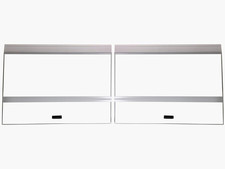 48X18 Glass Canopy 2 Piece Set for 70/75/90/110 Gallon Aquarium Fish Tank