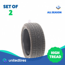 Set Of 2 Used 21545zr17 Continental Controlcontact Sport Srs Plus - 8.532
