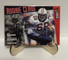 1996 Upper Deck Collector's Choice Rookie Class Tedy Bruschi - Patriots