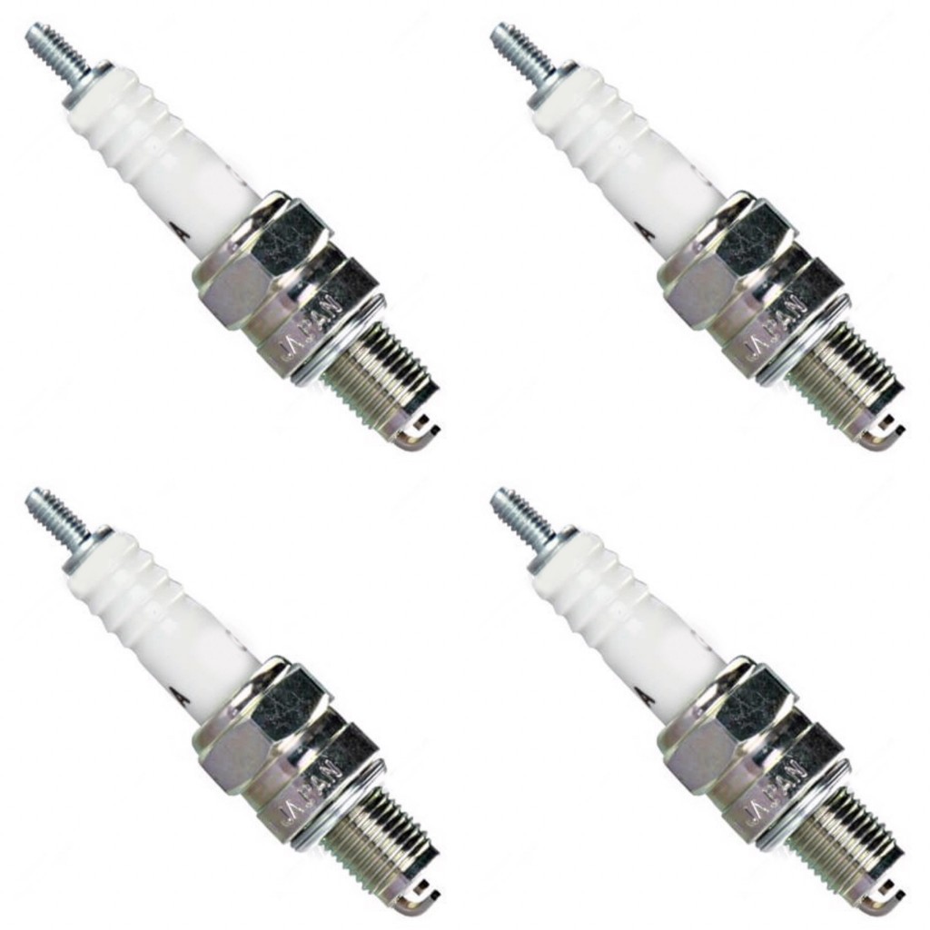 NGK For Honda CM200T 1980 1981 Spark Plug Standard Box of 4 C7HSA