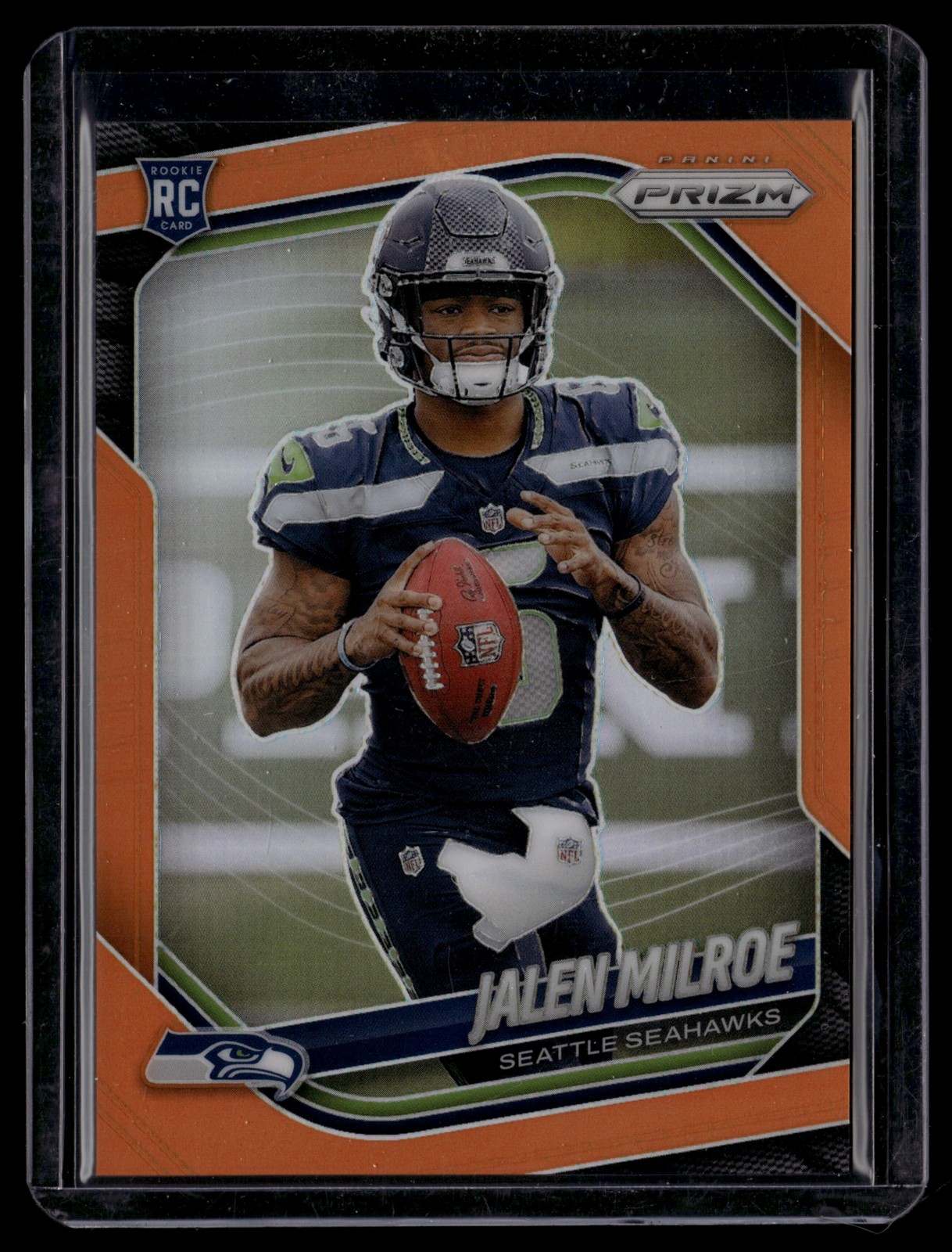 2025 Panini Prizm #317 Jalen Milroe Orange #/249