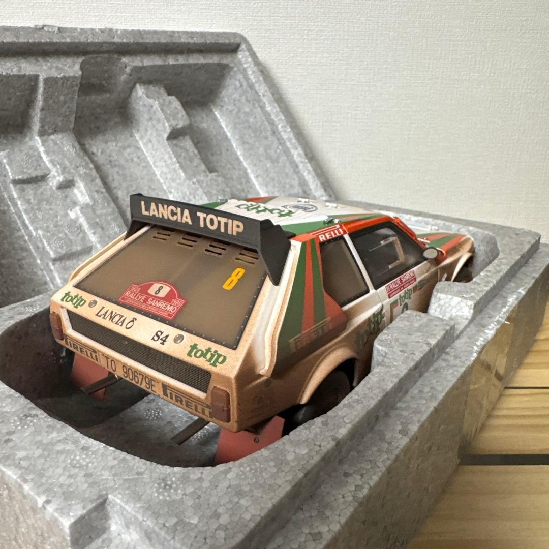 AUTOart 1/18 ランチア デルタ S4 1986 サンレモ・ラリー AUTOart 1/18 Lancia Delta S4 1986 Sanremo Rally Dario Cerrato