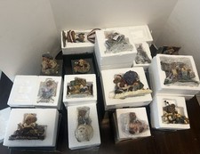 Vintage Boyds Bears And Friends 14 Piece Lot With Boxes And Some Pamphlets